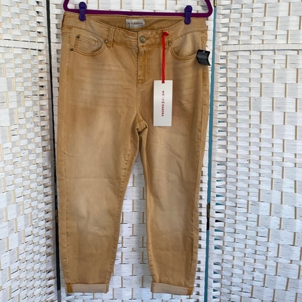 Molly Isadora Colored Crop Jeans Size 14
